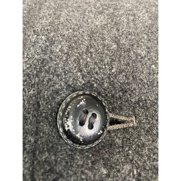 Stafford Vintage Men Size 40 Regular Wool Blend Overcoat Gray - Picture 5 of 9